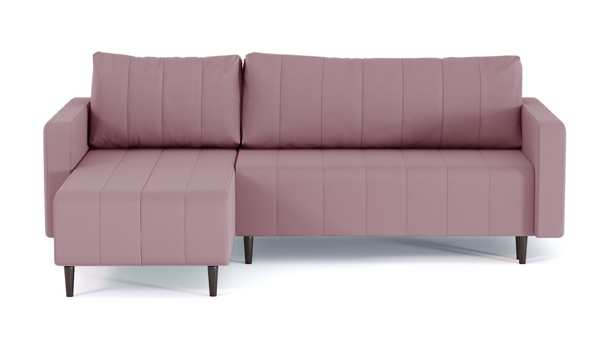 Диваны угловые в гостиную, Диван-кровать угловой Мартиника пантограф, велюр