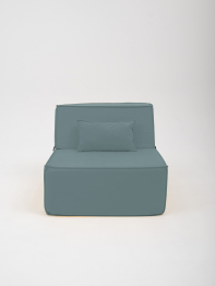 Бескаркасное кресло Клайд,велюр