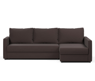 Диван угловой Фрисби дельфин, велюр