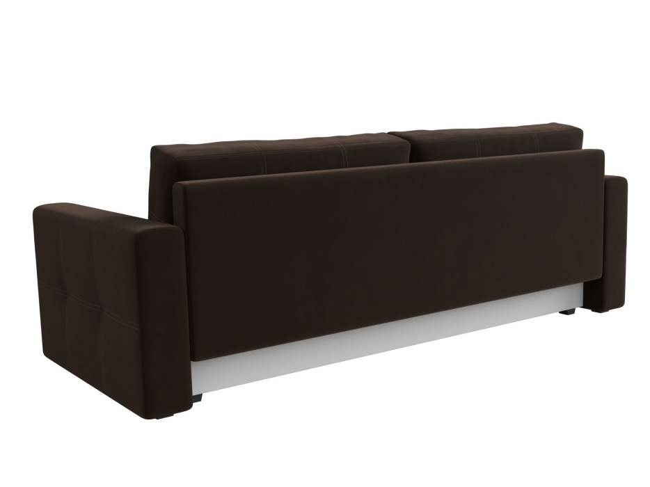 Диваны еврокнижки, Прямой диван Лига-006, микровельвет