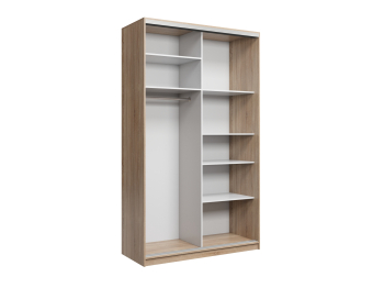 Шкаф купе 2-х дверный Айсберг 140 зеркало