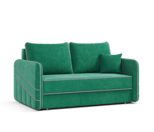 Диван-кровать прямой Слимден, аккордеон-евро велюр