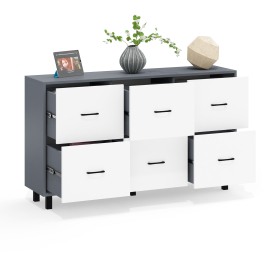 Комод шесть выдвижных ящиков РВК 127-1504