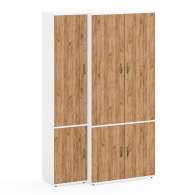 Для одежды, Бельевой глубокий шкаф Лидер-8 и пенал для одежды МД 21Б