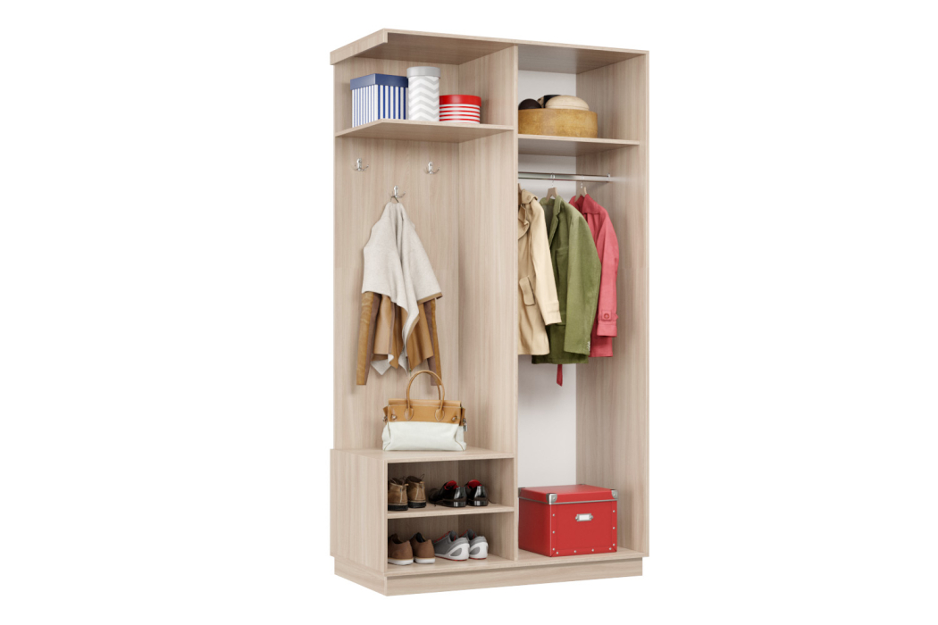 Прихожие, Прихожая Премьер 02 Лайт 05 Левая Мини