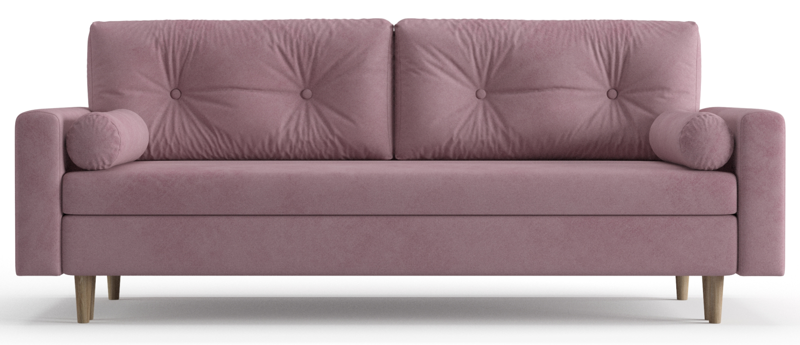 Диваны еврокнижки, Диван-кровать Таврида, пружинный блок, велюр