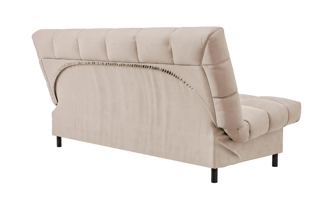 Диваны кровати со спальным местом, Диван прямой ЮТА, с черными ножками