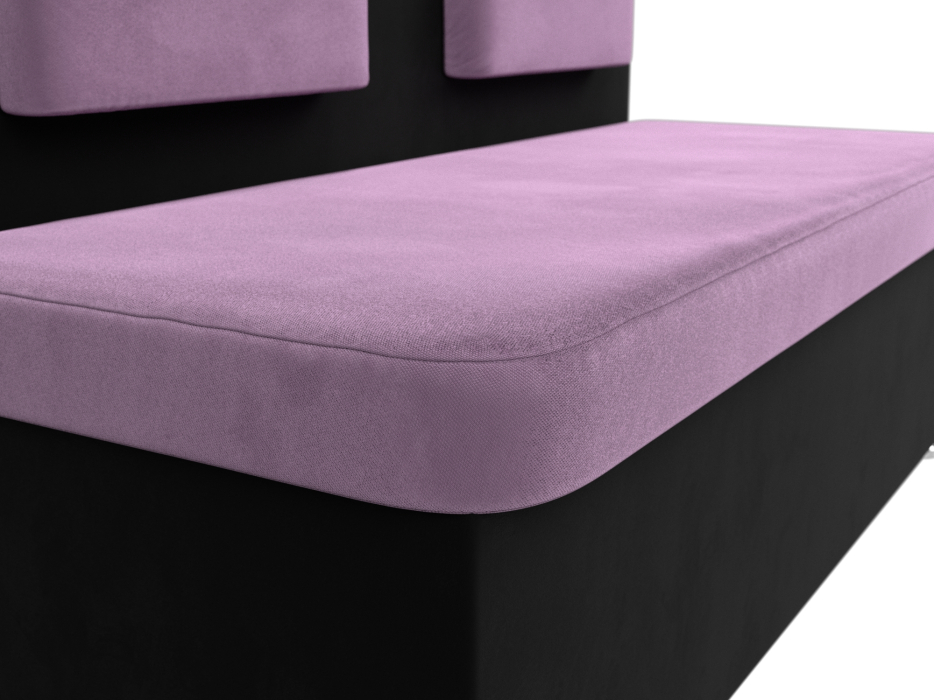 Диваны прямые кухонные, Диван кухонный прямой Маккон 2-х местный, микровельвет