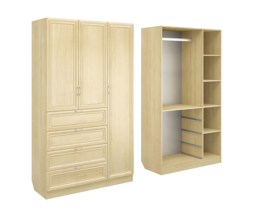 Шкафы распашные, Шкаф ШК-3/2