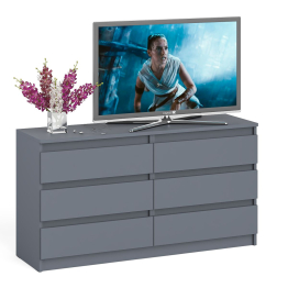 Комод на шесть ящиков Мори МК1380.6