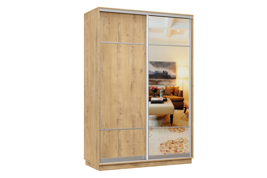 Шкафы-купе, Шкаф-купе Премьер Лайт 12 (08;11) двухдверный