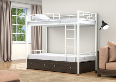 Для подростков, Двухъярусная кровать Валенсия ящики венге