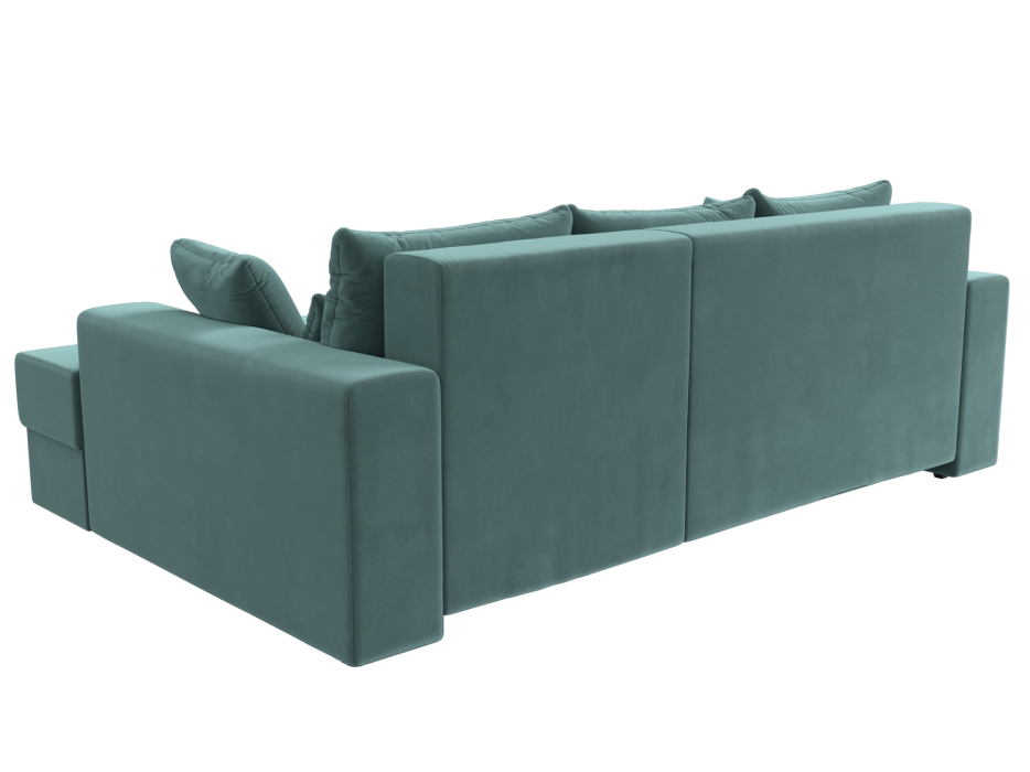 Диваны угловые в гостиную, Угловой диван Майами правый угол, велюр