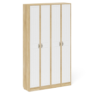 Прихожие, Пеналы для прихожей в общий коридор П-6 МДФ фрезеровка прованс