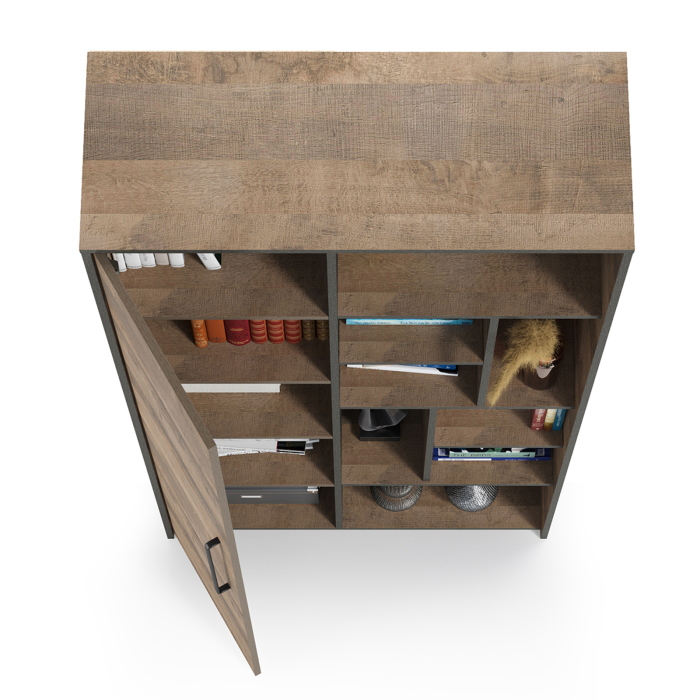 Шкафы распашные, Шкаф-стеллаж Трувор 13.206