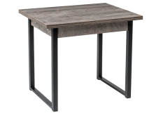 Обеденные столы, Стол деревянный Форли (черный матовый)