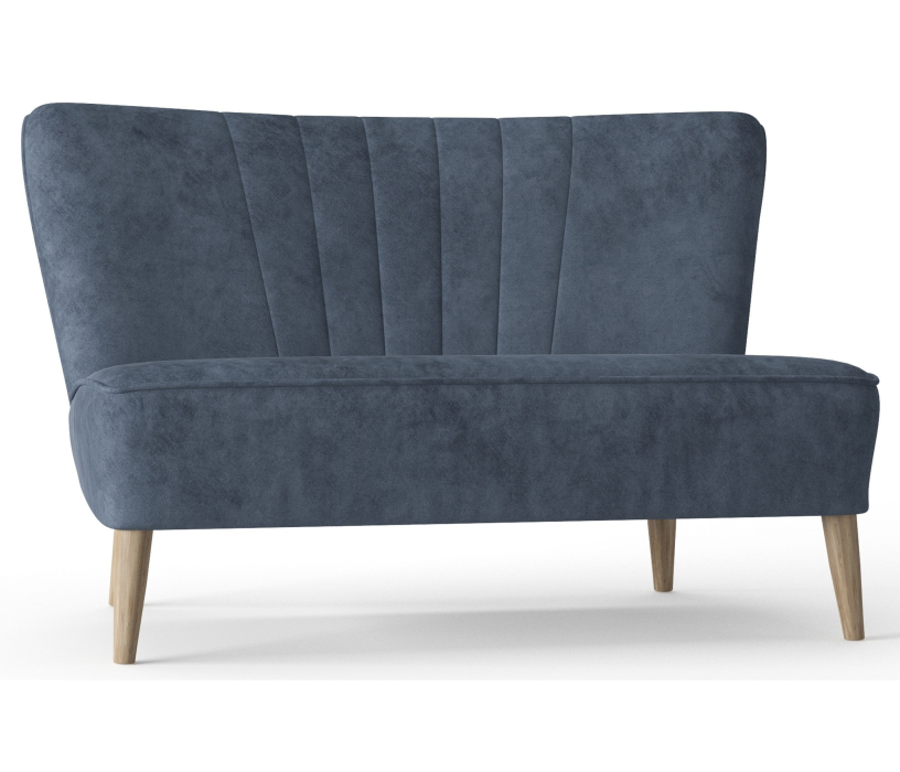 Дизайнерские диваны для гостиной, Диван прямой Зола, Велюр