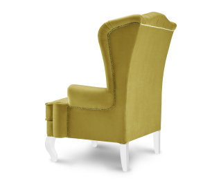 Кресло дизайнерскиое Лорд, микровелюр