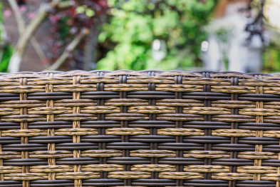 Обеденный комплект FIONA из искусственного ротанга