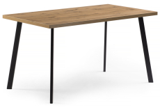 Обеденные столы, Стол деревянный Тринити Лофт 140 25 мм