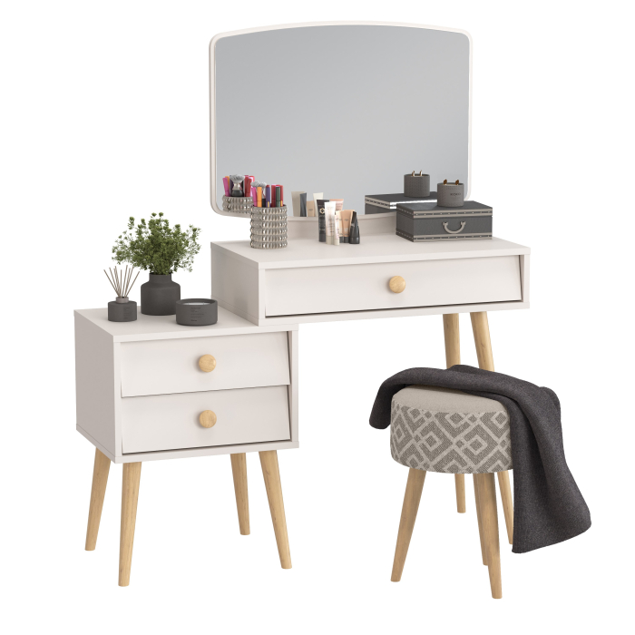 С зеркалом, Трюмо Афина с банкеткой Юна