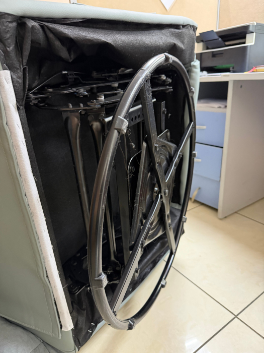 Мягкая мебель, Кресло реклайнер механическое с поворотным механизмом СТИЛЬ 1 , экокожа