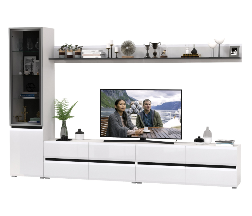 Стенки для гостиной, Модульная стенка Сидней № 102 