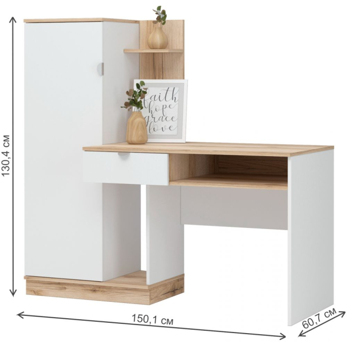 Прямые компьютерные столы, Письменный стол Джидда