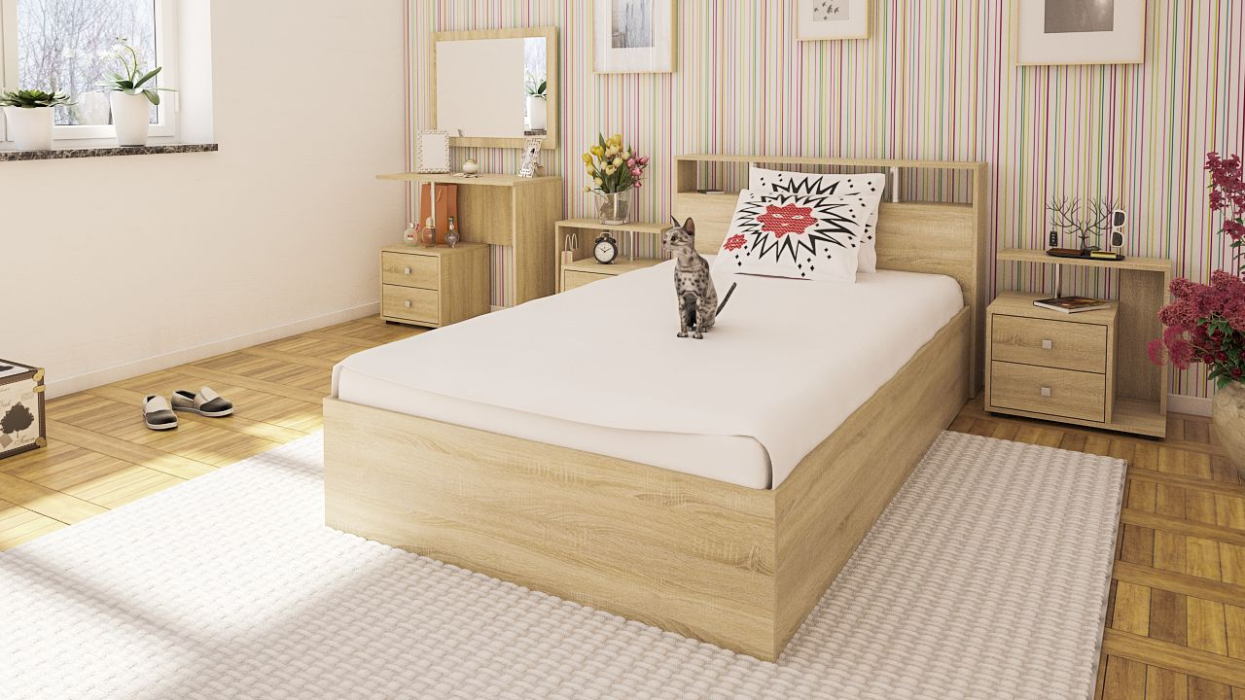 Спальные гарнитуры, Спальный гарнитур Камелия №6