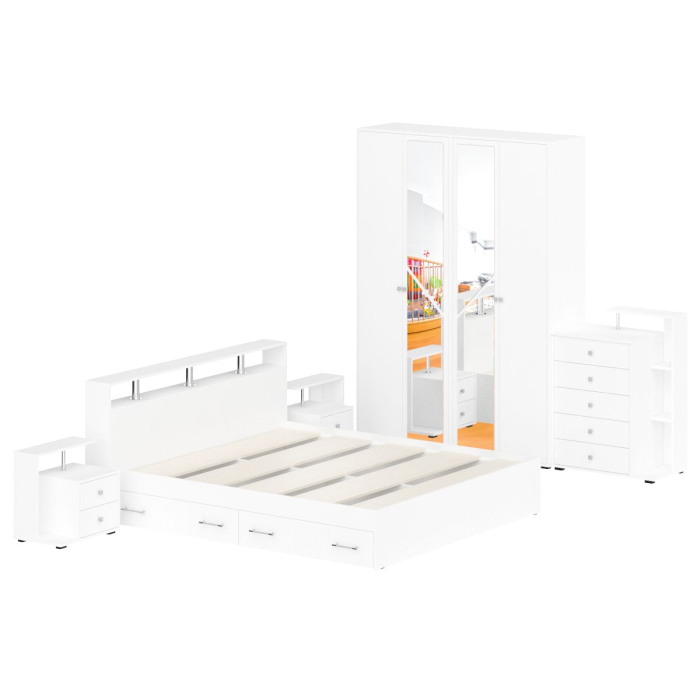 Спальные гарнитуры, Спальный гарнитур Камелия №11