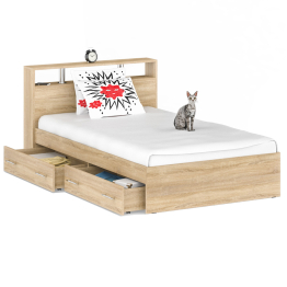 Кровать Камелия 1200 с ящиками 