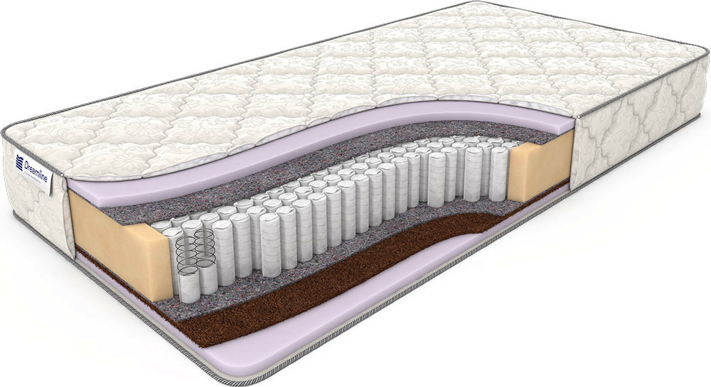 1400 x 2000, Матрас DreamLine Kombi-3 S1000 1400x2000