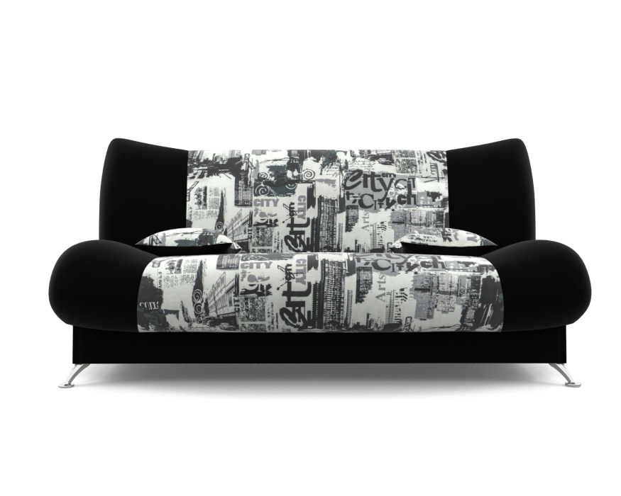 Диваны кровати со спальным местом, Диван прямой книжка Лодочка