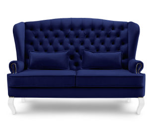 Диван прямой нераскладной  Лорд, микровелюр