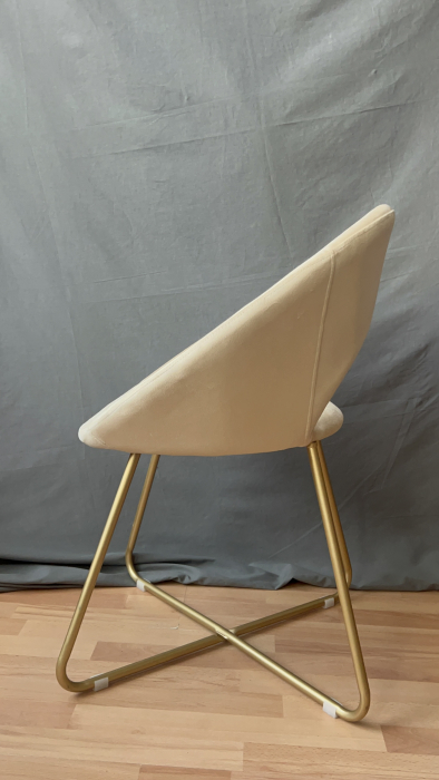 Стулья, Комплект стульев Refuge, золотой (Комплект 2 шт)