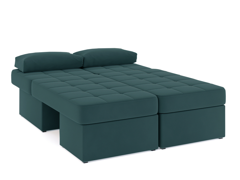 Диваны угловые в гостиную, Диван-кровать угловой Оливер еврокнижка-трансформер, велюр