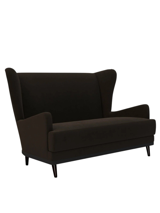 Дизайнерские диваны для гостиной, Диван прямой Вегас, велюр