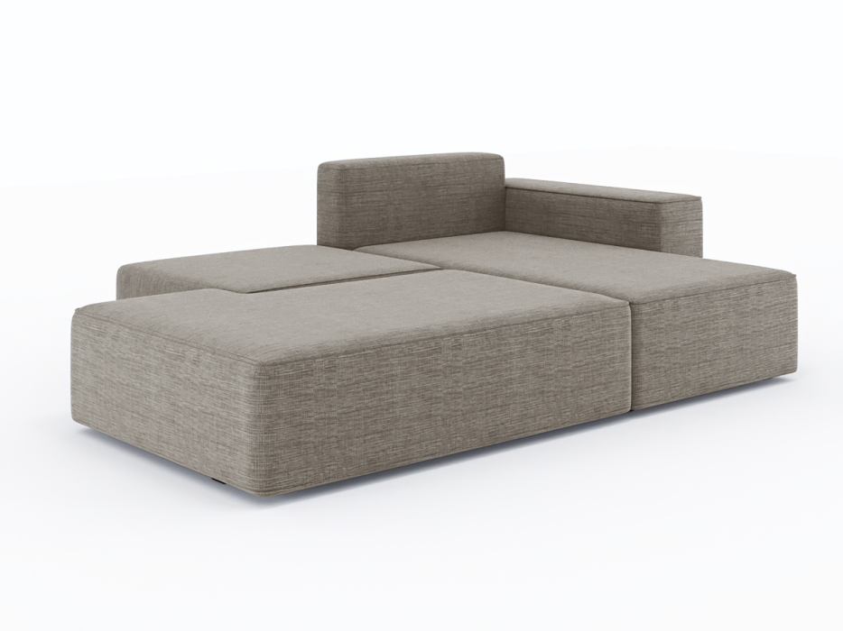 Диваны угловые в гостиную, Диван-кровать угловой Кензо еврокнижка, рогожка Люкс