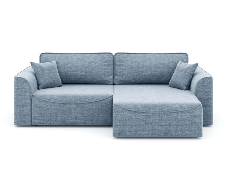 Диваны угловые в гостиную, Диван-кровать угловой Рафаэль еврокнижка НПБ, рогожка Люкс