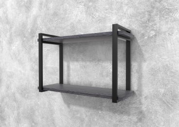 Полка Айсберг Лофт 80 черный