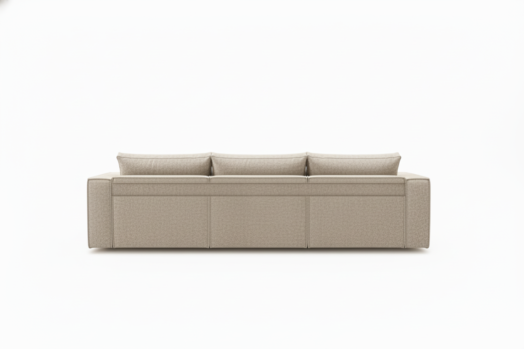 Диваны прямые, Диван-кровать Лофт 3-х модульный, плюш , с/м 145х266