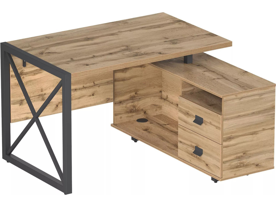 Письменные столы, Стол рабочий универсальный Калифорния Хардвиг 1200 ЛДСП