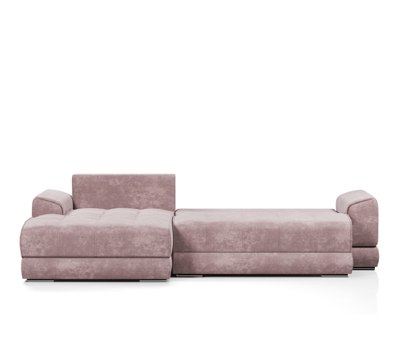 Диваны угловые в гостиную, Диван-кровать угловой еврокнижка Модерн Nordkisa,велюр