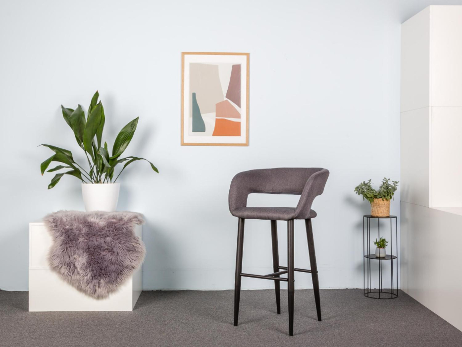 Барные стулья, Кресло барное Hugs Черный