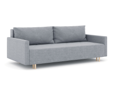 Диваны еврокнижки, Диван-кровать Милли с подлокотниками, рогожка Люкс