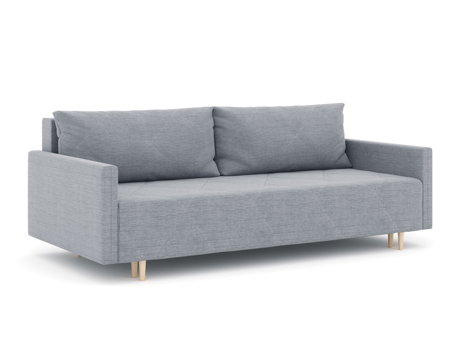 Диваны еврокнижки, Диван-кровать Милли с подлокотниками, рогожка Люкс