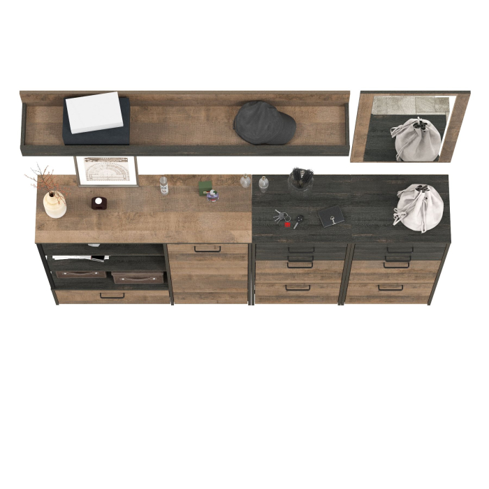 Прихожие, Мебель для прихожей Трувор № 177 с навесной полкой