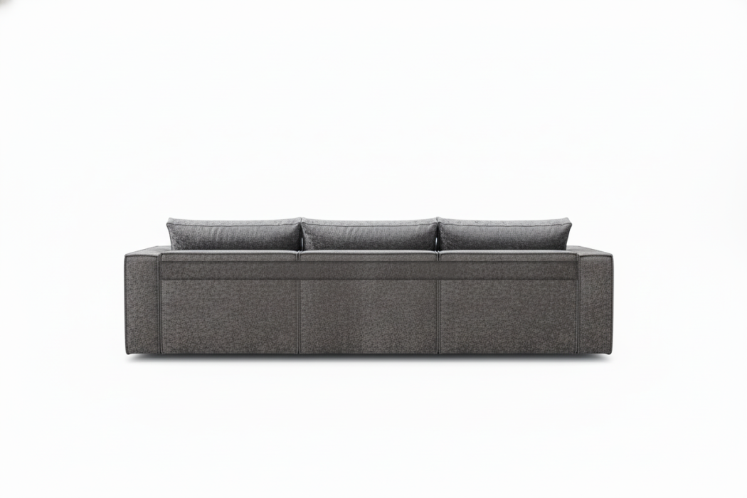 Диваны прямые, Диван-кровать Лофт 3-х модульный, плюш , с/м 145х266