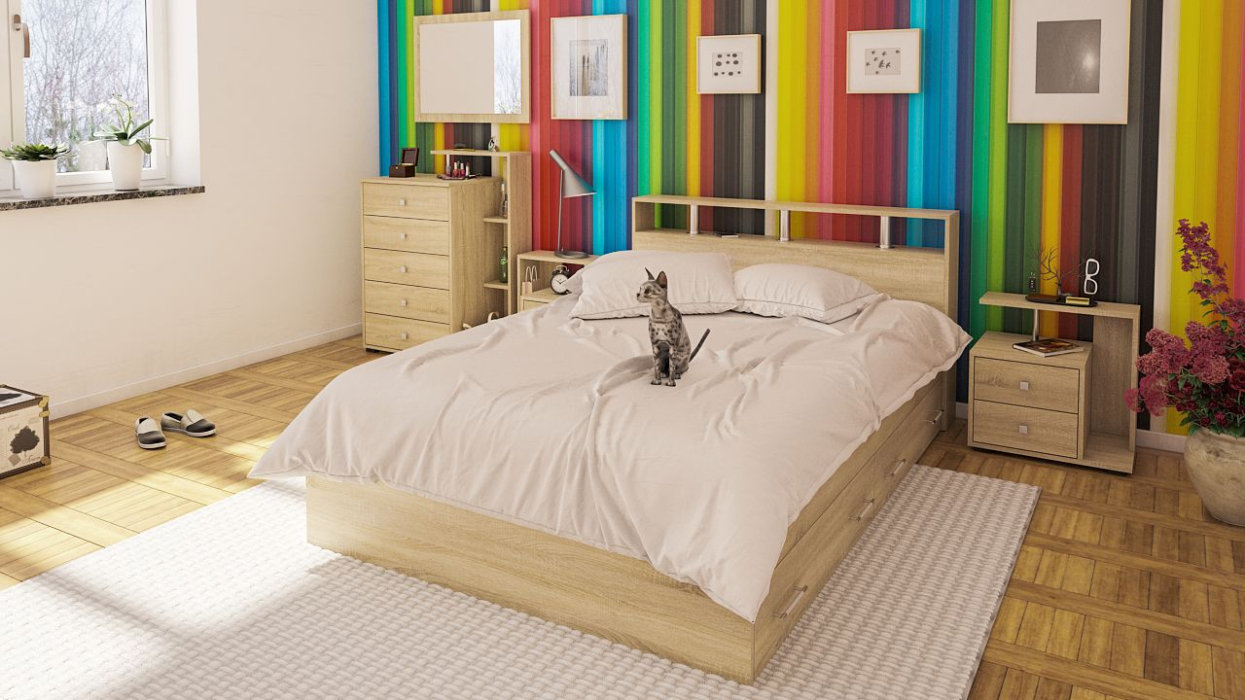 Спальные гарнитуры, Спальный гарнитур Камелия №12