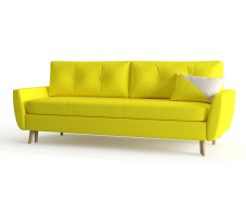 Диваны с ящиком для белья, Диван-кровать Норфолк, независимый пружинный блок, рогожка